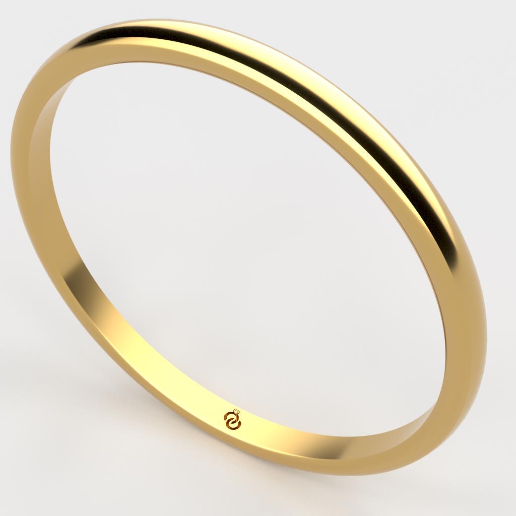 slim ring yellow
